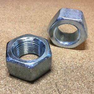 Grade 2 Finished Hex Nut Zinc - Fine Thread