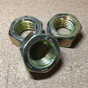Grade 8 Finished Hex Nut Yellow Zinc - Coarse Thread