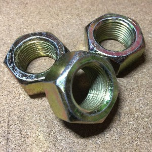 Grade 8 Finished Hex Nut Yellow Zinc - Fine Thread
