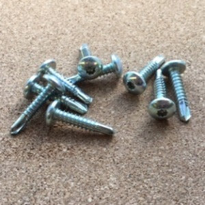 Exterior Coated - #11 Truss Head Self Drilling Screw #3 pt.