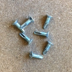 Zinc Plated - #12-24 x 3/4"Phillips Flat Head Undercut Self Drilling Screw