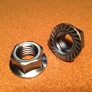 Serrated Flange Hex Nut Zinc