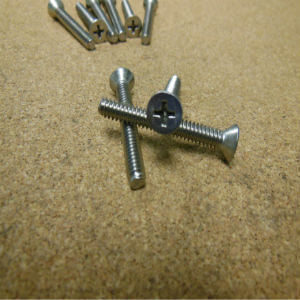 1/4-20 Phillips Flat Head Machine Screw Stainless