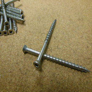 Stainless Steel - Torx Drive Trim Head Screws