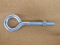 Bent Eye Bolt Zinc Plated